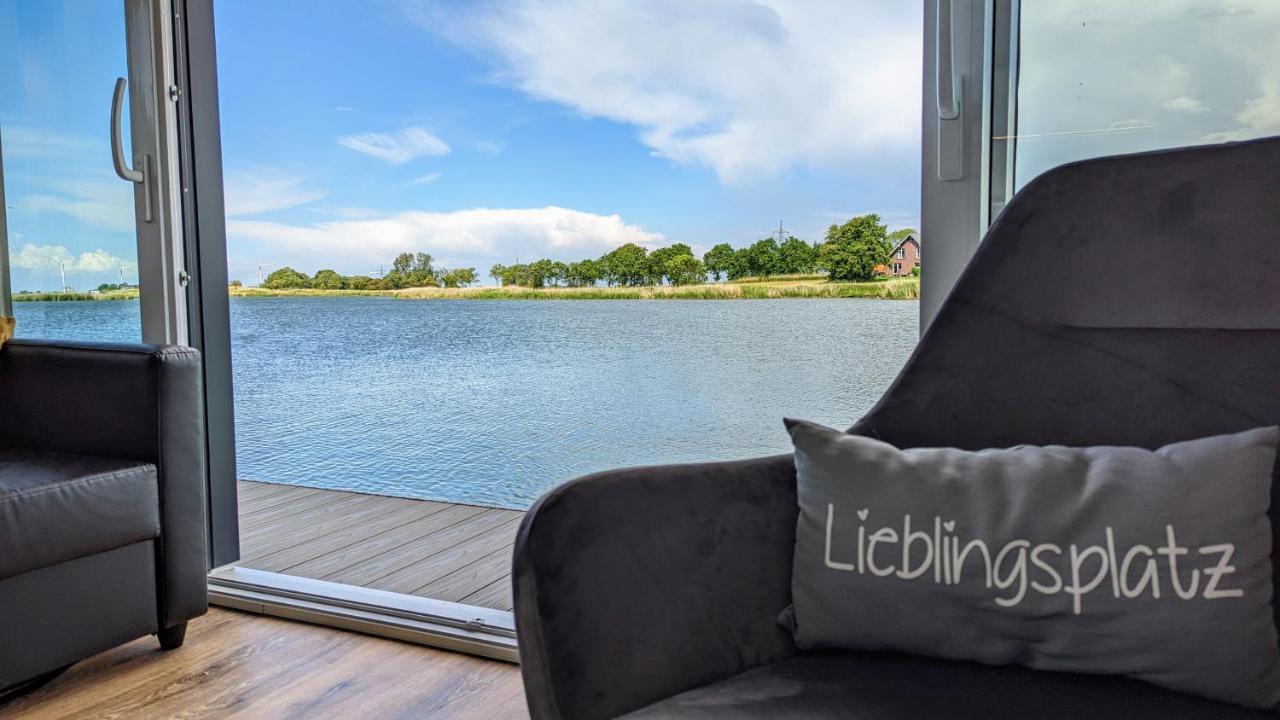 Hausboot Wangermeerblick Шиллиг Экстерьер фото